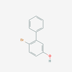 molecular formula C12H9BrO B12815471 6-Bromobiphenyl-3-ol 