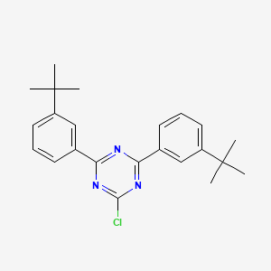 2,4-Bis(3-tert-butylphenyl)-6-chloro-1,3,5-triazine