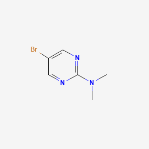 molecular formula C6H8BrN3 B1281550 5-溴-2-(二甲基氨基)嘧啶 CAS No. 38696-21-8