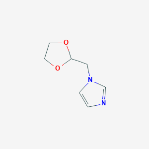 1-((1,3-Dioxolan-2-yl)methyl)-1H-imidazole