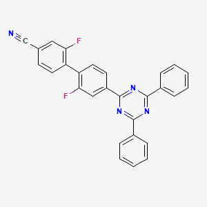 [1,1'-Biphenyl]-4-carbonitrile, 4'-(4,6-diphenyl-1,3,5-triazin-2-yl)-2,2'-difluoro-