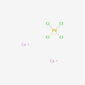 dicesium;tetrachloropalladium(2-)