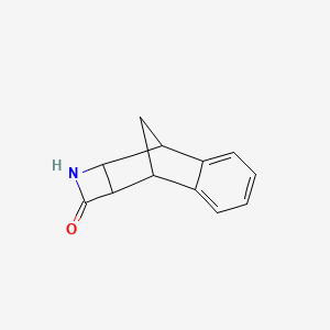 3,8-Methanonaphth(2,3-b)azet-2(1H)-one, 2a,3,8,8a-tetrahydro-