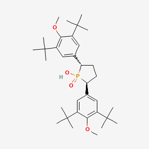 (2S,5S)-2,5-bis(3,5-di-tert-butyl-4-methoxyphenyl)-1-hydroxyphospholane 1-oxide