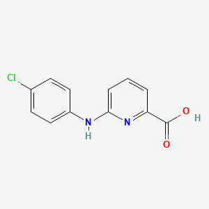 6-((4-Chlorophenyl)amino)picolinic acid