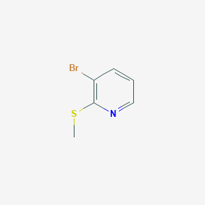 molecular formula C6H6BrNS B1281576 3-溴-2-(甲硫基)吡啶 CAS No. 51933-77-8