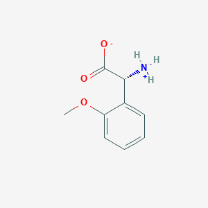 (2R)-2-azaniumyl-2-(2-methoxyphenyl)acetate