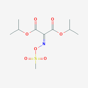 Diisopropyl 2-(((methylsulfonyl)oxy)imino)malonate