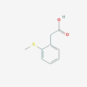 molecular formula C9H10O2S B1281578 2-[2-(甲硫基)苯基]乙酸 CAS No. 10419-34-8