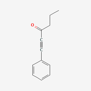 1-Hexyn-3-one, 1-phenyl-