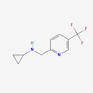 N-((5-(Trifluoromethyl)pyridin-2-YL)methyl)cyclopropanamine