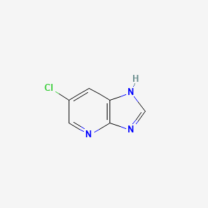 molecular formula C6H4ClN3 B1281591 6-氯-1H-咪唑并[4,5-b]吡啶 CAS No. 21422-66-2