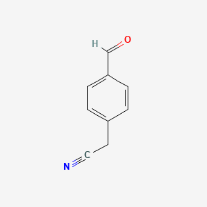 molecular formula C9H7NO B1281597 2-(4-甲酰基苯基)乙腈 CAS No. 55211-74-0