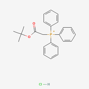 [2-[(2-Methylpropan-2-yl)oxy]-2-oxoethyl]-triphenylphosphanium;hydrochloride