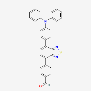 4-(7-(4-(Diphenylamino)phenyl)benzo[c][1,2,5]thiadiazol-4-yl)benzaldehyde