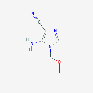 5-amino-1-(methoxymethyl)-1H-imidazole-4-carbonitrile