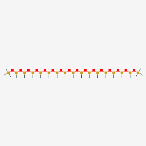 1,1,1,3,5,7,9,11,13,15,17,19,21,23,25,27,29,31,33,33,33-Henicosamethylheptadecasiloxane