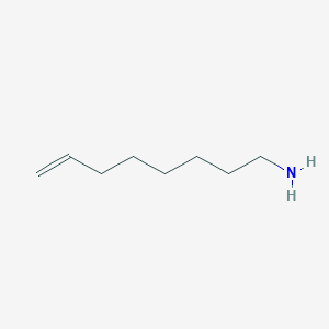 molecular formula C8H17N B1281606 辛-7-EN-1-胺 CAS No. 82223-49-2