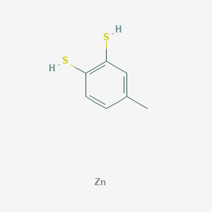 4-Methylbenzene-1,2-dithiol;ZINC