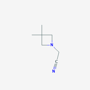 2-(3,3-Dimethylazetidin-1-yl)acetonitrile