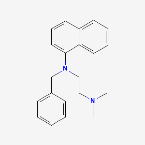 Ethylenediamine, N-benzyl-N',N'-dimethyl-N-1-naphthyl-