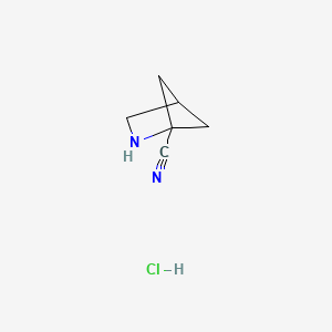 2-Azabicyclo[2.1.1]hexane-1-carbonitrile hydrochloride