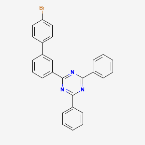 2-(4'-Bromo-[1,1'-biphenyl]-3-yl)-4,6-diphenyl-1,3,5-triazine