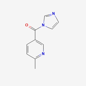 (1H-Imidazol-1-yl)(6-methylpyridin-3-yl)methanone