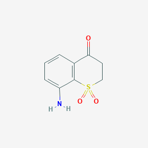 8-Aminothiochroman-4-one 1,1-dioxide