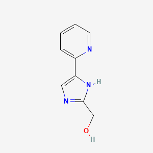 (4-(Pyridin-2-yl)-1H-imidazol-2-yl)methanol