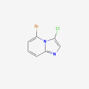 B1281654 5-Bromo-3-chloroimidazo[1,2-A]pyridine CAS No. 69214-13-7
