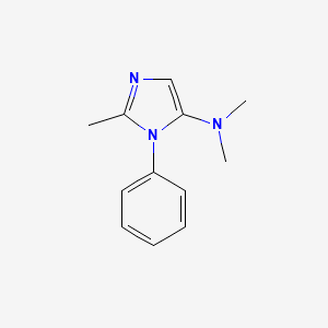 N,N,2-Trimethyl-1-phenyl-1H-imidazol-5-amine