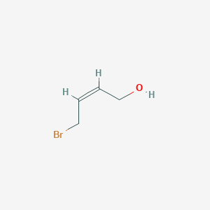 molecular formula C4H7BrO B12816612 (Z)-4-Bromobut-2-en-1-ol 