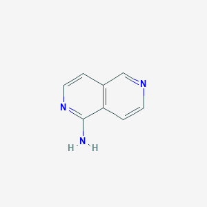 molecular formula C8H7N3 B1281668 2,6-Naphthyridin-1-amine CAS No. 80935-81-5