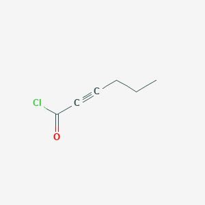 Hex-2-ynoyl chloride