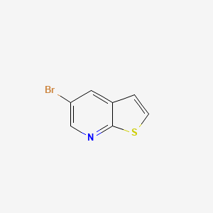 molecular formula C7H4BrNS B1281670 5-Bromothieno[2,3-b]pyridine CAS No. 21344-24-1