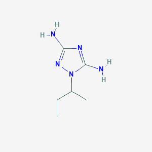 1-(sec-Butyl)-1h-1,2,4-triazole-3,5-diamine