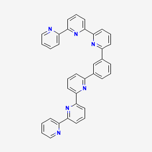 2-pyridin-2-yl-6-[6-[3-[6-(6-pyridin-2-ylpyridin-2-yl)pyridin-2-yl]phenyl]pyridin-2-yl]pyridine