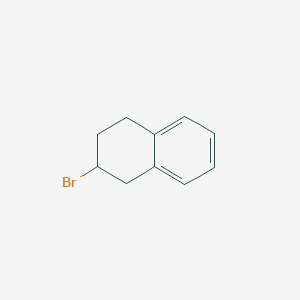 molecular formula C10H11B B1281675 2-Bromo-1,2,3,4-tetrahydronaphthalene CAS No. 54753-94-5