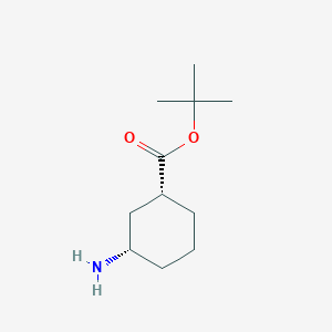 tert-Butyl (1R,3S)-3-aminocyclohexane-1-carboxylate