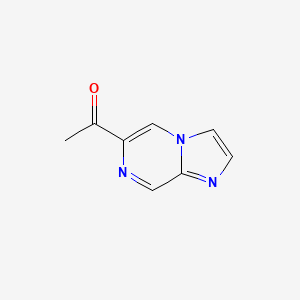 1-(Imidazo[1,2-a]pyrazin-6-yl)ethan-1-one