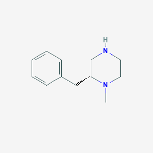 molecular formula C12H18N2 B12816777 (R)-2-Benzyl-1-methylpiperazine 