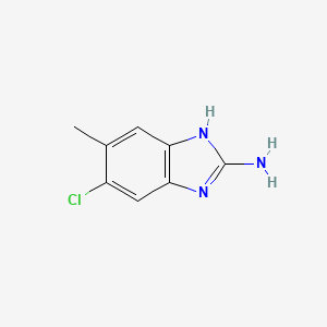 5-chloro-6-methyl-1H-benzo[d]imidazol-2-amine