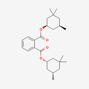 molecular formula C26H38O4 B12816834 Bis(cis-3,3,5-trimethylcyclohexyl) Phthalate 