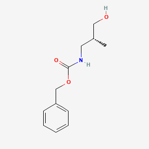 molecular formula C12H17NO3 B12816857 Benzyl (R)-(3-hydroxy-2-methylpropyl)carbamate 