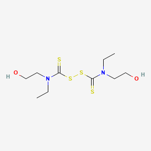 [ethyl(2-hydroxyethyl)carbamothioyl]sulfanyl N-ethyl-N-(2-hydroxyethyl)carbamodithioate