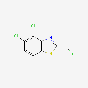 4,5-Dichloro-2-(chloromethyl)benzo[d]thiazole