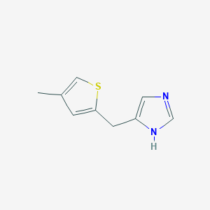 4-((4-Methylthiophen-2-yl)methyl)-1H-imidazole