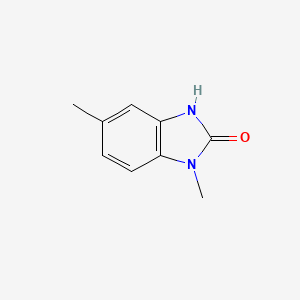 molecular formula C9H10N2O B12816929 1,5-Dimethyl-1H-benzo[d]imidazol-2(3H)-one CAS No. 39513-28-5