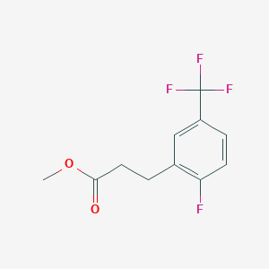 Methyl 3-(2-fluoro-5-(trifluoromethyl)phenyl)propanoate